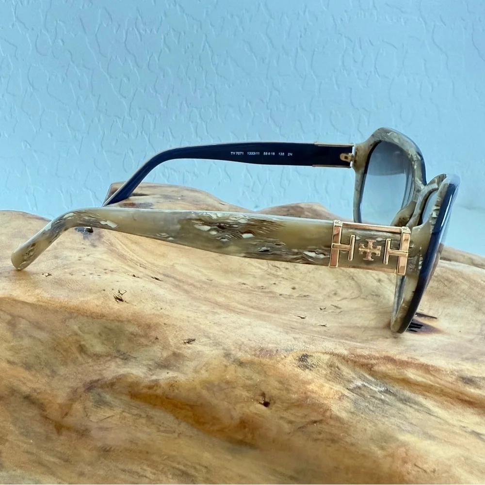 Tory Burch Eyeglasses Frames Only TY7071 1333/11 2N Size 58-18-135 with Bag